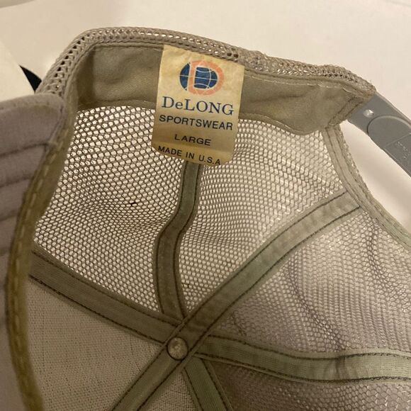 Vintage 80s Air Force Fighter Jet flying Mesh Embroidered Snapback Trucker Hat T - Picture 7 of 7